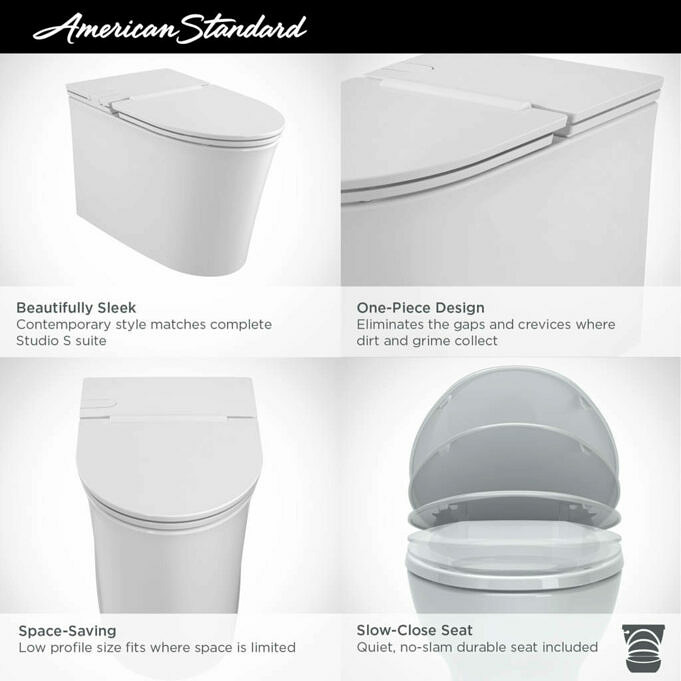 American Standard Studio S Toilette – Leistungsstark Und Leise